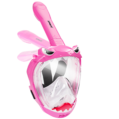 Zipoute Kids Snorkel Mask Full